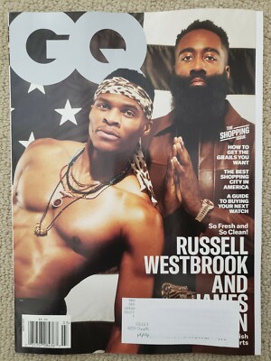 Russell Westbrook, James Harden, Charlie Heaton, Brooks Koepka GQ Mag March 2020