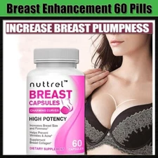 Breast Maxx Natural Breast Enhancement 60 Pills for Men and Women Growth Bigger
