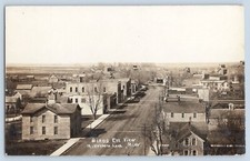 Minnesota Lake Minnesota MN Birdseye View Real Photo Postcard RPPC 1912