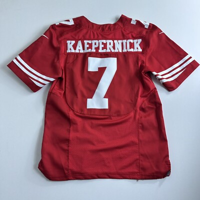 Nike Colin Kaepernick NFL #7 San Francisco 49ers Jersey Mens