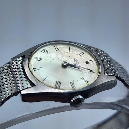 Vintage Longines women's stainless steel watch ref. 7889.10 460 1970s wind up - Picture 2 of 13