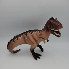 Schleich T-Rex Tyrannosaurus Dinosaur Figure D-73527 Moving Jaw brown dino