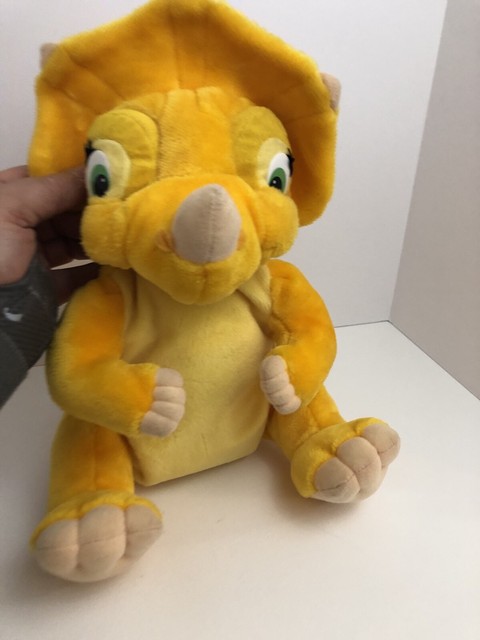 VTG The Land Before Time Cera Dinosaur Plush Stuffed Equity Toys 1996