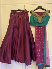 Ladies Three Piece Indian Lengha/Prom Dress, Ready Stitched. Brand New! Medium