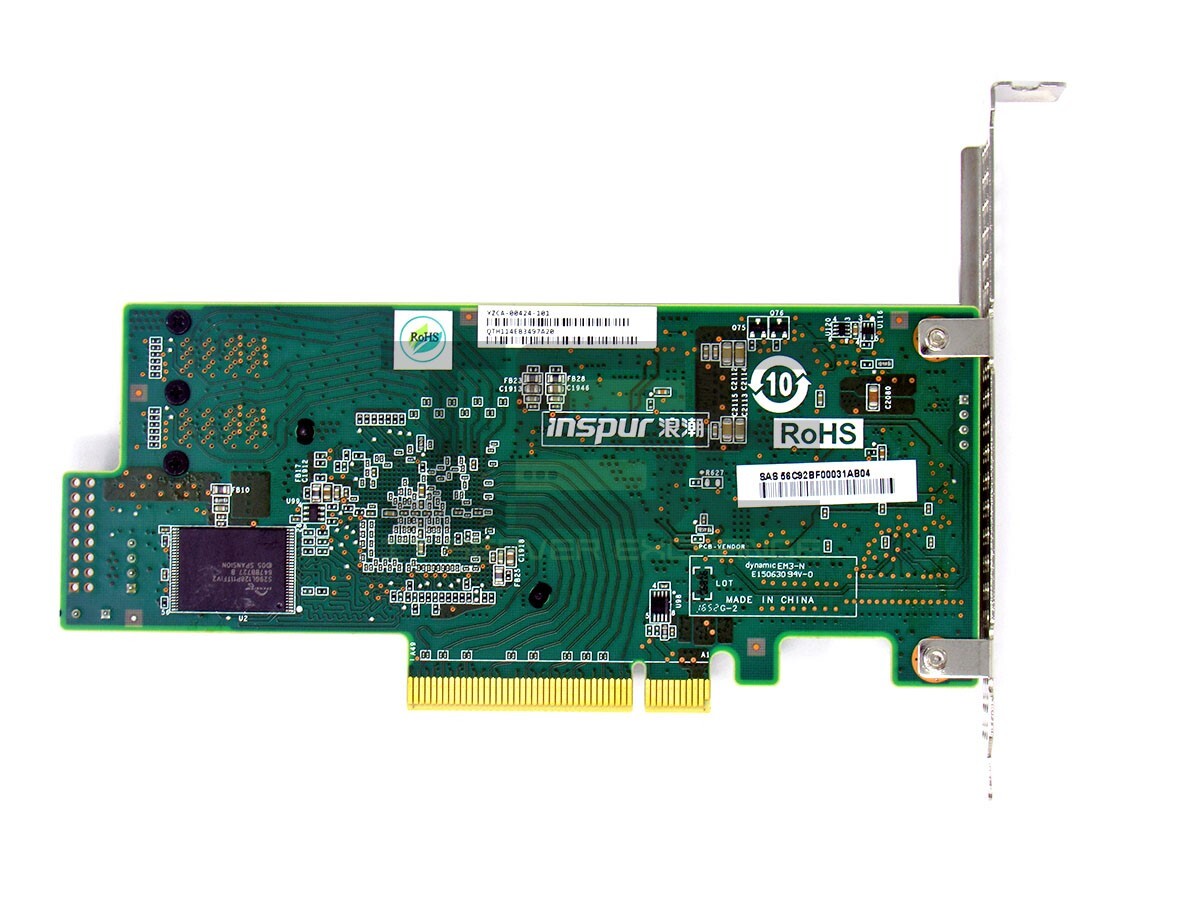 Inspur LSI SAS3008-i 8-Port 12Gb PCIe 3.0 SATA/SAS HBA IT