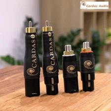 HIFI Audio XLR To RCA Socket Adapter For HiFi Audio Speaker Amp DAC