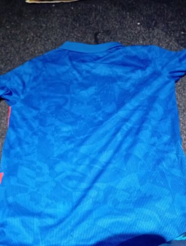 Men's Small 38 Chest. Nike England Blue Away Football Shirt - Picture 8 of 8
