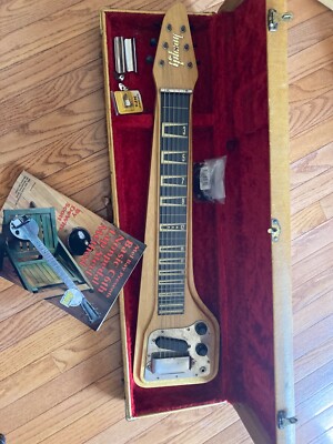 Vintage Korina 1961 Gibson Skylark lap steel guitar