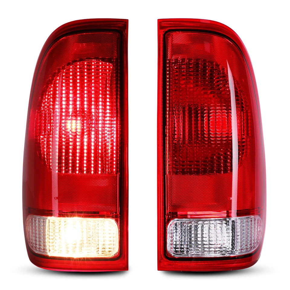 Tail Lights For 1997-2003 Ford F150 1999-2007 F250 F350 F450 Super Duty Red Lamp - Image 3 of 4