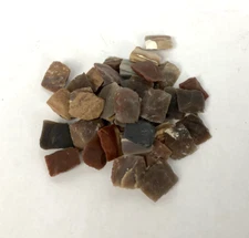 3/4 Inch Flints - 18th Century Style Gun Flints or Flintlocks - 10 pieces