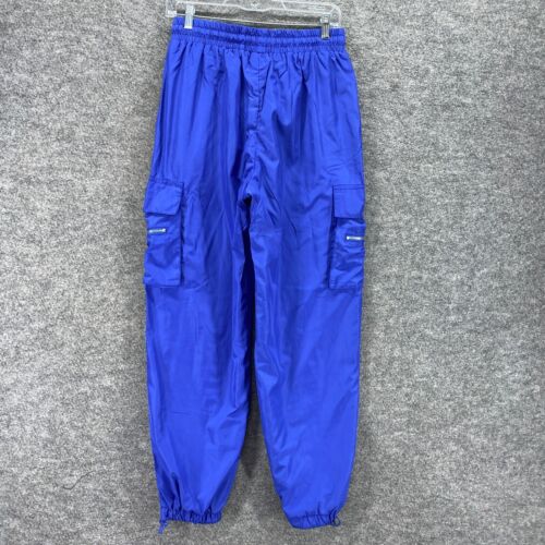 Forever 21 Activewear Pants Women M Medium Blue Drawstring High Rise Howell - Picture 2 of 11
