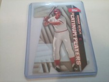 2021 Topps Series 1 Platinum Players DIECUT PDC-6 JOHNNY BENCH Cincinnati Reds