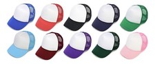 Adjustable Two Tone Snapback Trucker Hat Summer Foam Mesh Baseball Cap Men Women