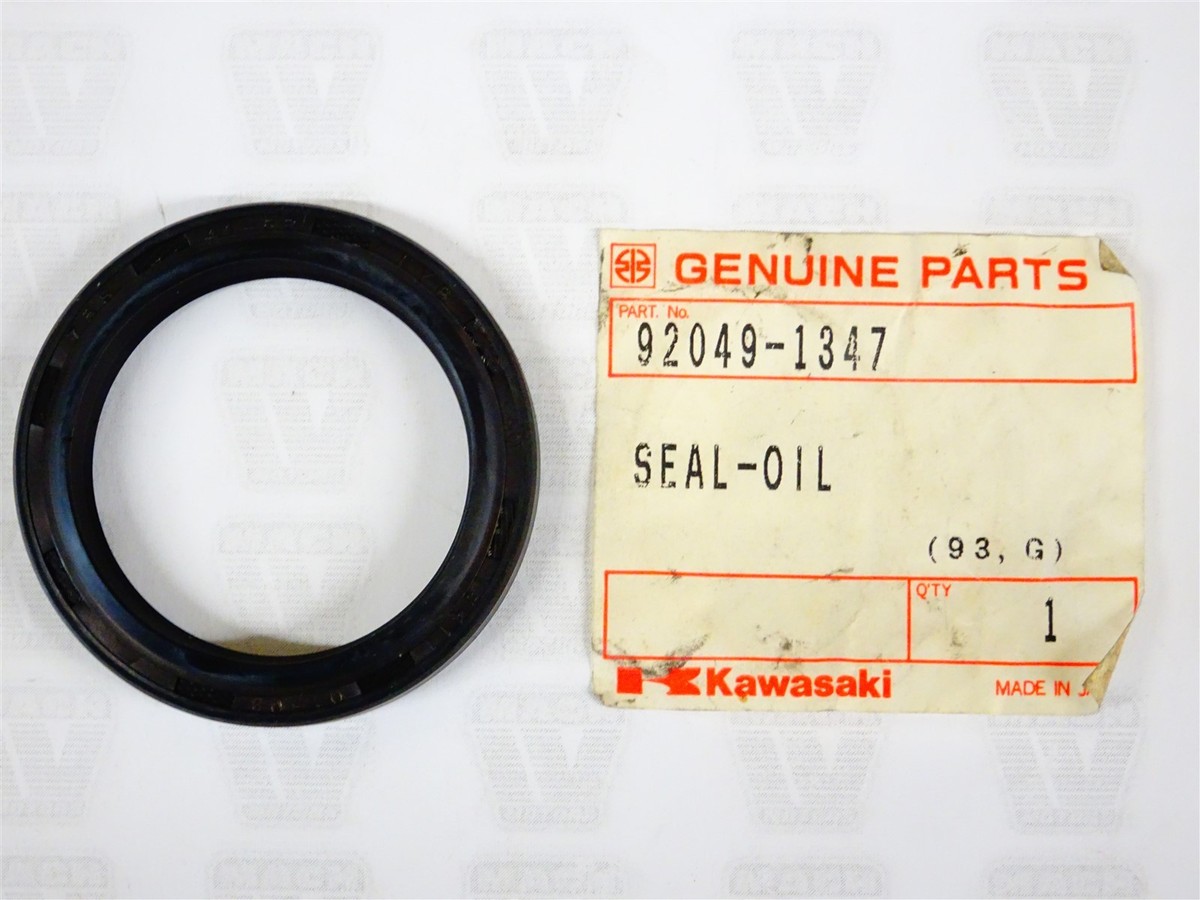 Kawasaki NOS NEW 92049-1347 Fork Outer Tube Oil Seal ZR ZX ZR750