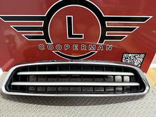 Front Grille Trim Mini R61 Paceman Grill Silver Chrome Panel Covering 9808932 #1