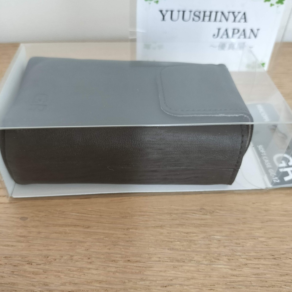 RICOH Genuine Leather Soft Case GC-12 color black made in Japan