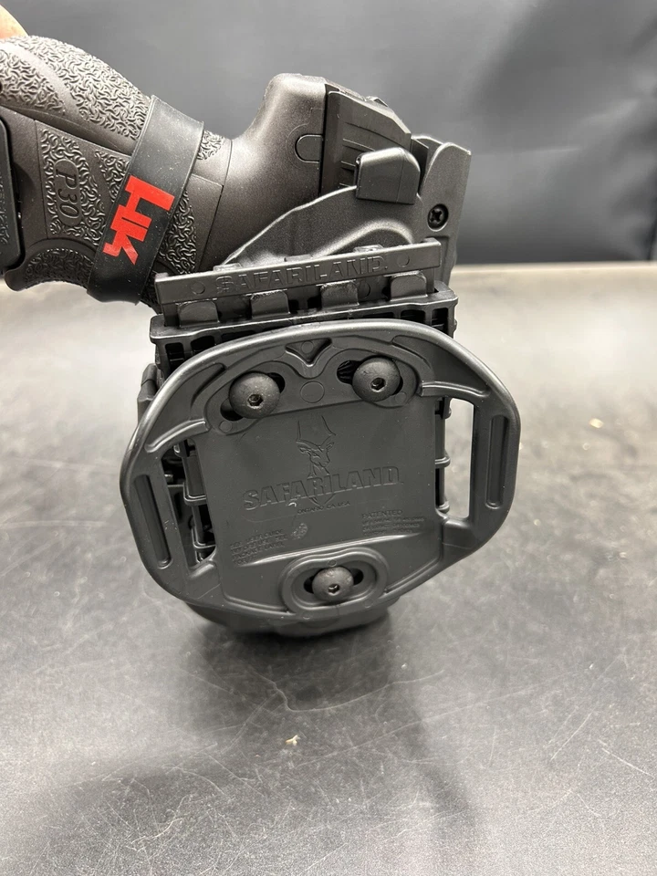 Safariland HK P30sk Black ALS LH Holster Heckler & Koch H&K 9mm 40 with QLS - Image 3 of 4