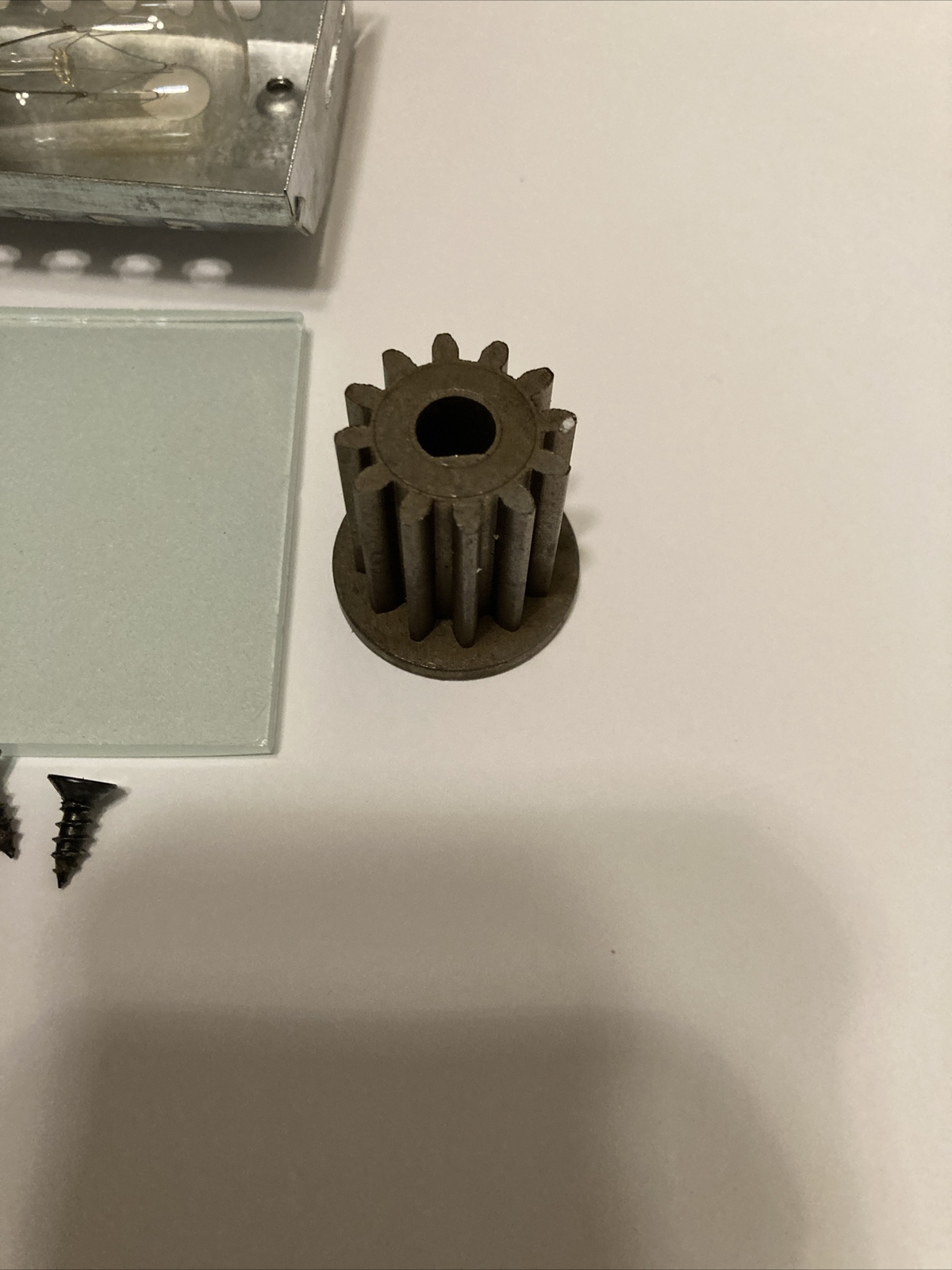 Ronco Showtime Rotisserie Parts: Light Housing & Internal Glass Models 2500 3000