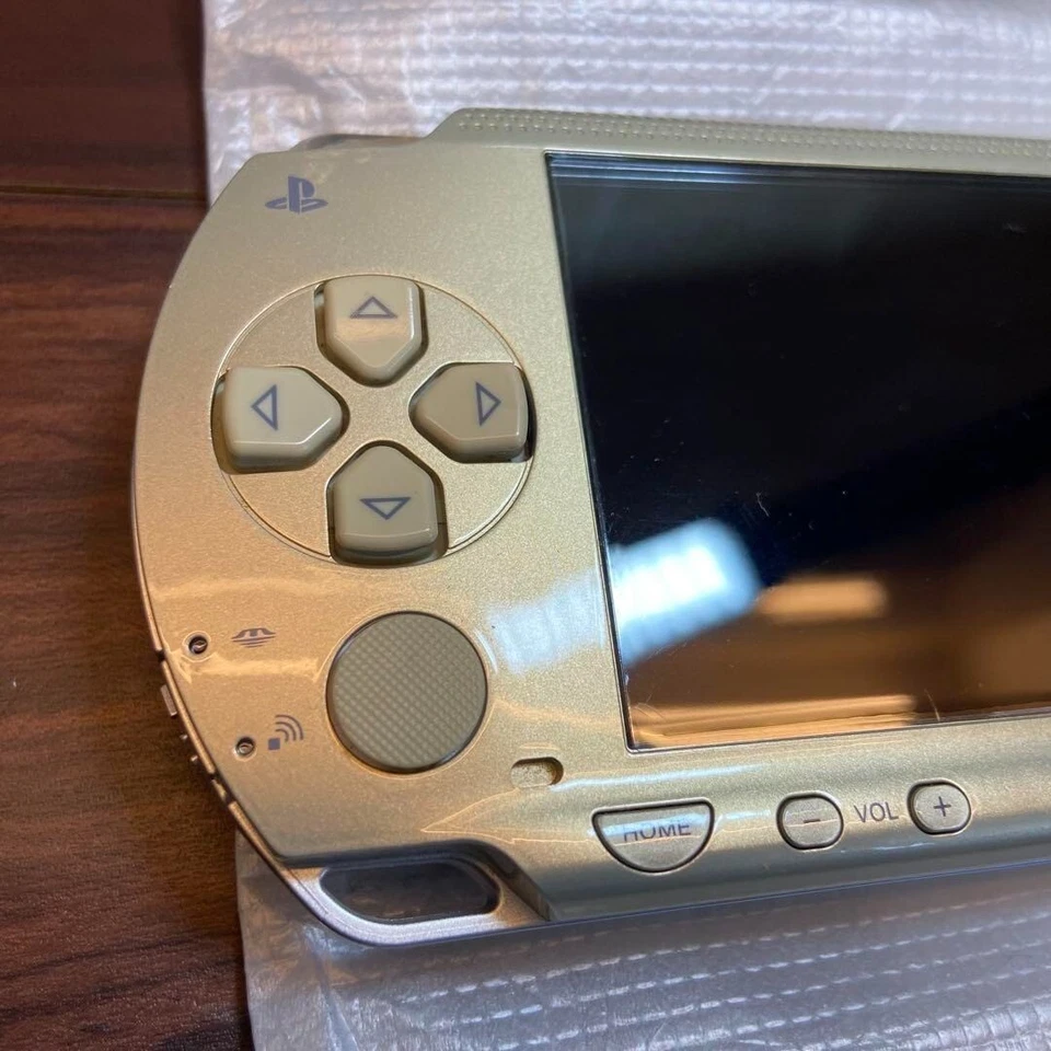 PSP 1000 Body Champagne Gold 3157 de Japón Foto 4 de 4