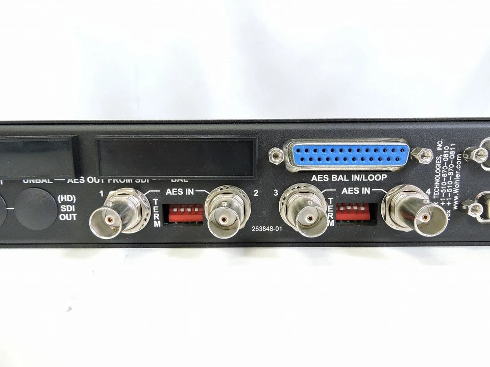 Wohler AMP1-S8DA 8CH Input Rack-in Audio Monitor - Image 4 of 4