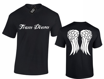 TEAM DIXON HERREN T-SHIRT COOL WALKING DARYL DESIGN DEAD RICK FAN GESCHENKIDEE S -5XL
