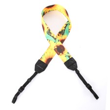 Universal Sunflower Pattern DSLR Camera Neck Shoulder Strap for Canon Nikon Sony