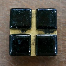 Malibu Checkerboard Design Tile-BLACK 