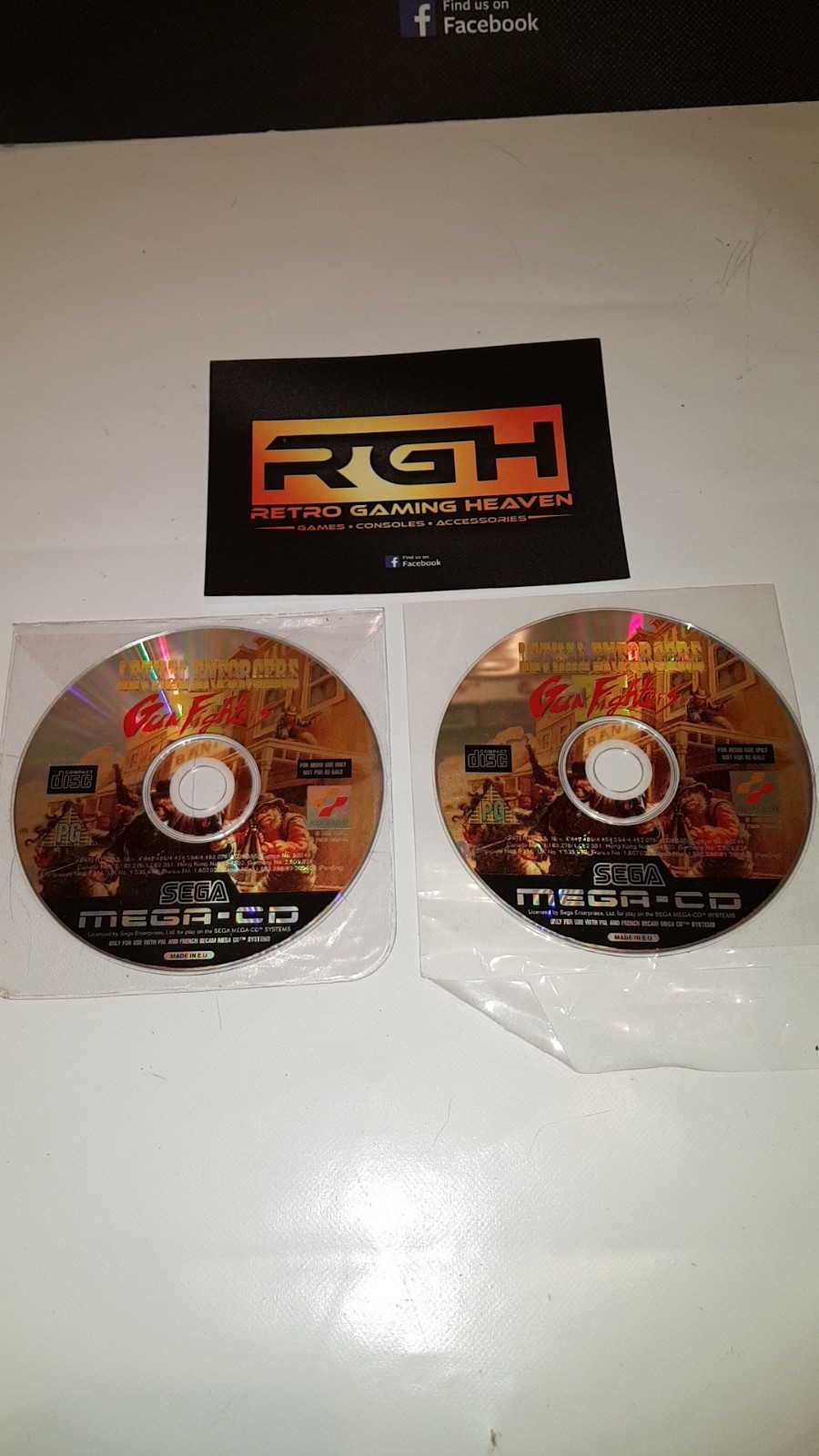 Lethal Enforcers II 2 Sega Mega CD Démo Cd-Rom Rare