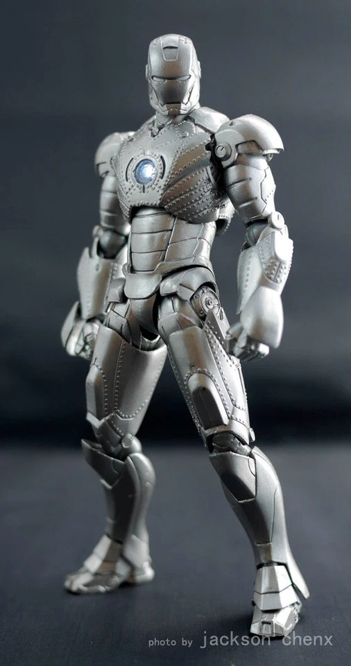 SCI-FI REVOLTECH IMPULSADO POR REVOLTECH NO.035 MARVEL IRON MAN MARK II MK2 Foto 3 de 4