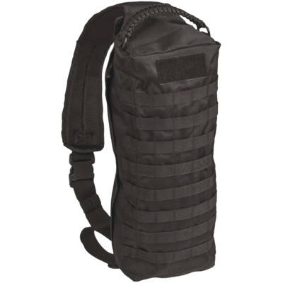 Mil-Tec Sling Bag Tanker Security Mission Dividers Padded MOLLE Backpack Black