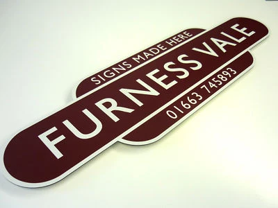 REPLICA BRITISH RAILWAY TOTEM SIGN FULL SIZE (36 INCH) - Image 1 of 4