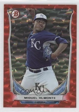 2014 Bowman Draft Top Prospects Red Ice /150 Miguel Almonte #TP-71