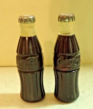 2  Vintage 1950s Miniature Coca Cola Bottle Cigarette Lighters 2-1/2”