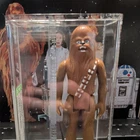 Star Wars 1977  Kenner Vintage AFA 85 Chewbacca (Green)  (Sunderland Collection)