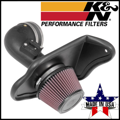 K&N 57-3100 FIPK Cold Air Intake System Kit fits 2016-2017 Cadillac ATS 2.0L GAS
