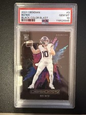 2024 Obsidian Bo Nix Black Color Blast RC PSA 10 GEM MINT Broncos
