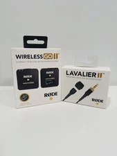 NEW Rode Wireless Go II + Lavalier II Wireless Microphone System