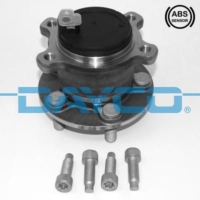 Radlagersatz Hinten Links Rechts Dayco KWD1120 FÜR Ford Nabenlager Satz-image