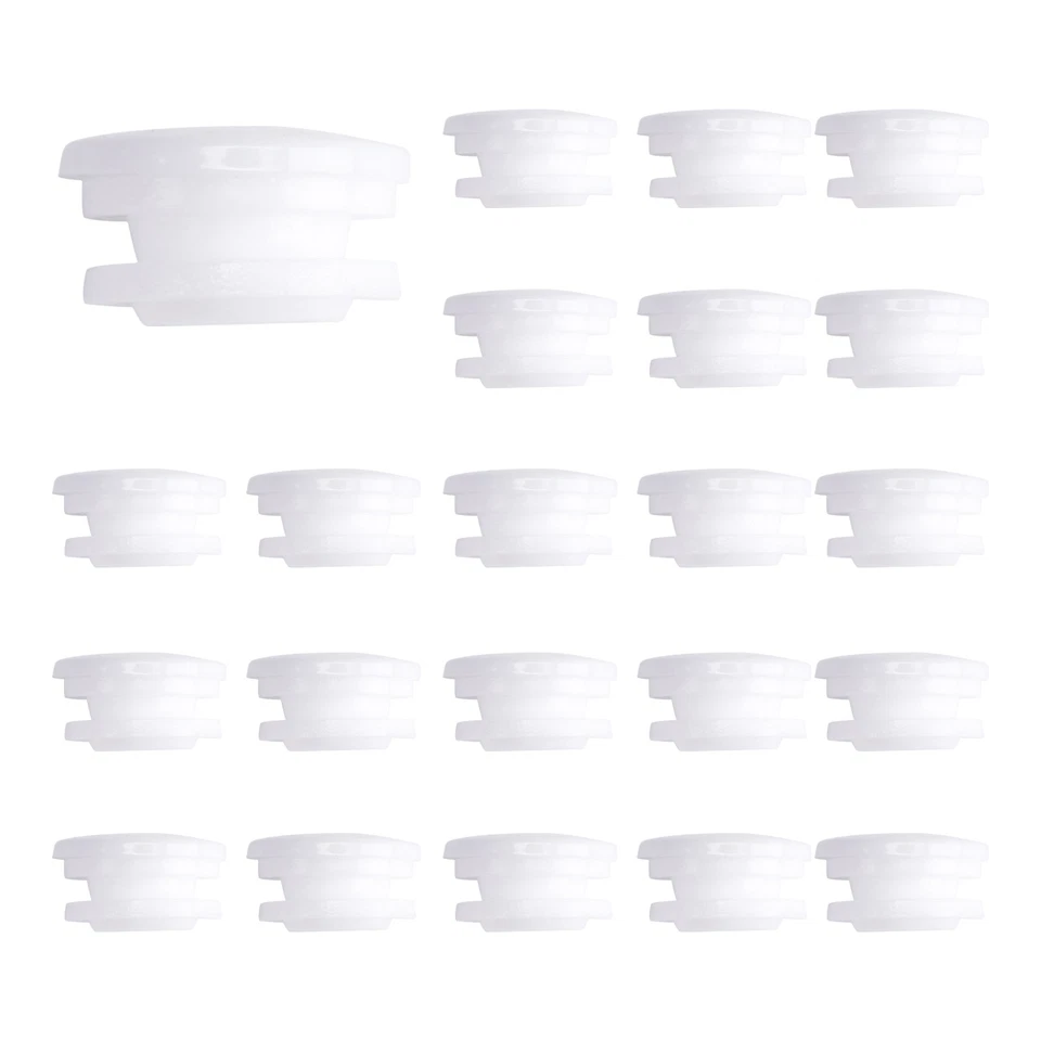 50 pcs   SNAPS  studs Scrapbook Sewing buttons white C2P82946 - Image 3 of 4