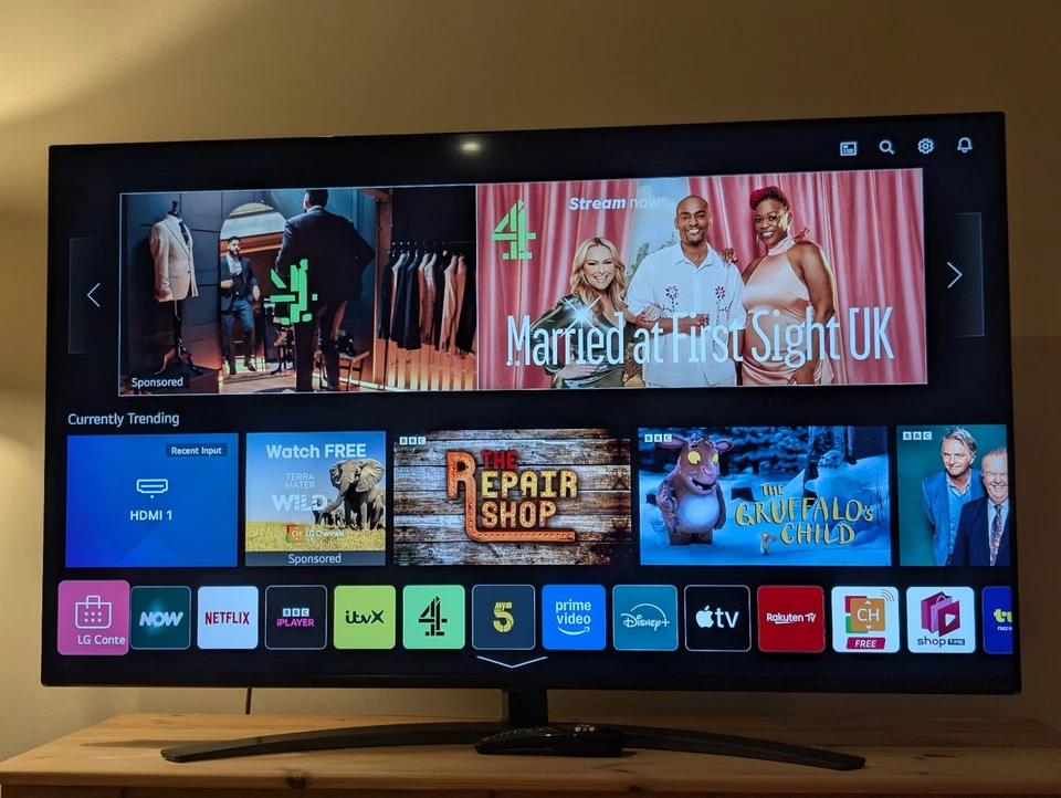 LG 55NANO866NA 55" 4K NanoCell Smart TV (120Hz) - Image 3 of 4