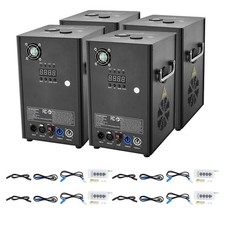 Uimoso Cold Spark Firework Machinex4 700W6.6-16.4ft Stage DJ Wedding Event Party