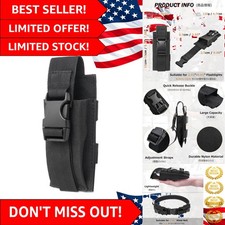 Durable Nylon Tactical Belt Pouch with MOLLE Strap - Ultimate Utility Companion