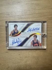 2022 IMMACULATE DUAL AUTO ON CARD JOHN STOCKTON MARK PRICE /25 JAZZ CAVS GOLD