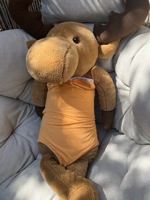 Badeanzug Calvin Klein Mädchen 14-16 Jahre Gr. 158-164 Orange Top Zustand