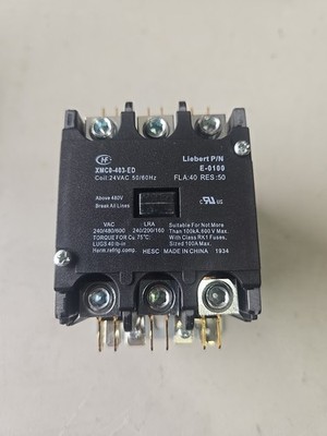 XMC0-403-ED 40 Amp 24V 3 Pole Liebert Contactor E-0100