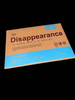The Disappearance An Escape room in An Envelope by Puzzle Post BN sealed 14+