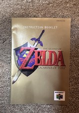 The Legend of Zelda: Ocarina of Time (Nintendo 64) & Manual - read description 