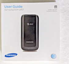 OEM Samsung SGH-a157 AT T User Guide Manual English Spanish GH68-36238A