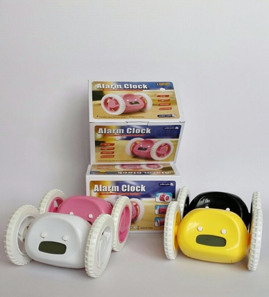 On Wheels &ndash; Loud Alarm That Runs Away For Heavy Sleepe