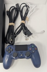 Playstation 4 PS4 500MB Black Console Bundle w/ 5 Games - Spider-Man- Tested!